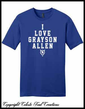 I Love Grayson Allen-Short Sleeves (District-VIT)