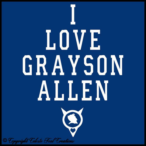 I Love Grayson Allen-Ultra Cotton® G2400 Long Sleeves (Gildan)
