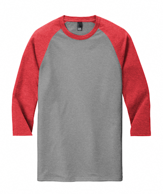 Hanging Rock Compass Raglan Sleeves (Gray Body With Royal Blue Sleeves)