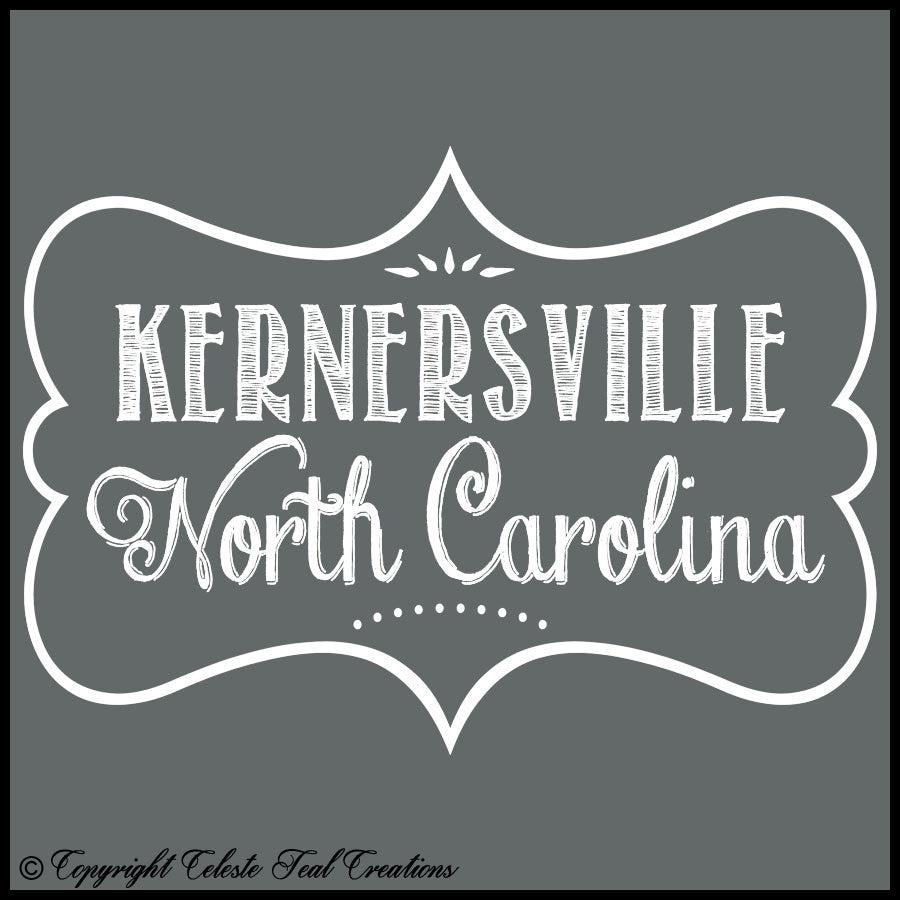 Kernersville, North Carolina Long Sleeves T-Shirt  (Dark Heather)