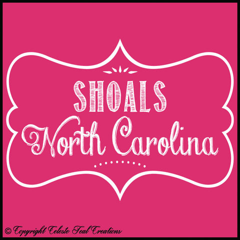 Shoals, North Carolina Short Sleeves T-Shirt  (Heather Red)