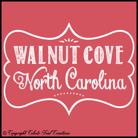 Walnut Cove, North Carolina Short Sleeves T-Shirt (Heather Red)